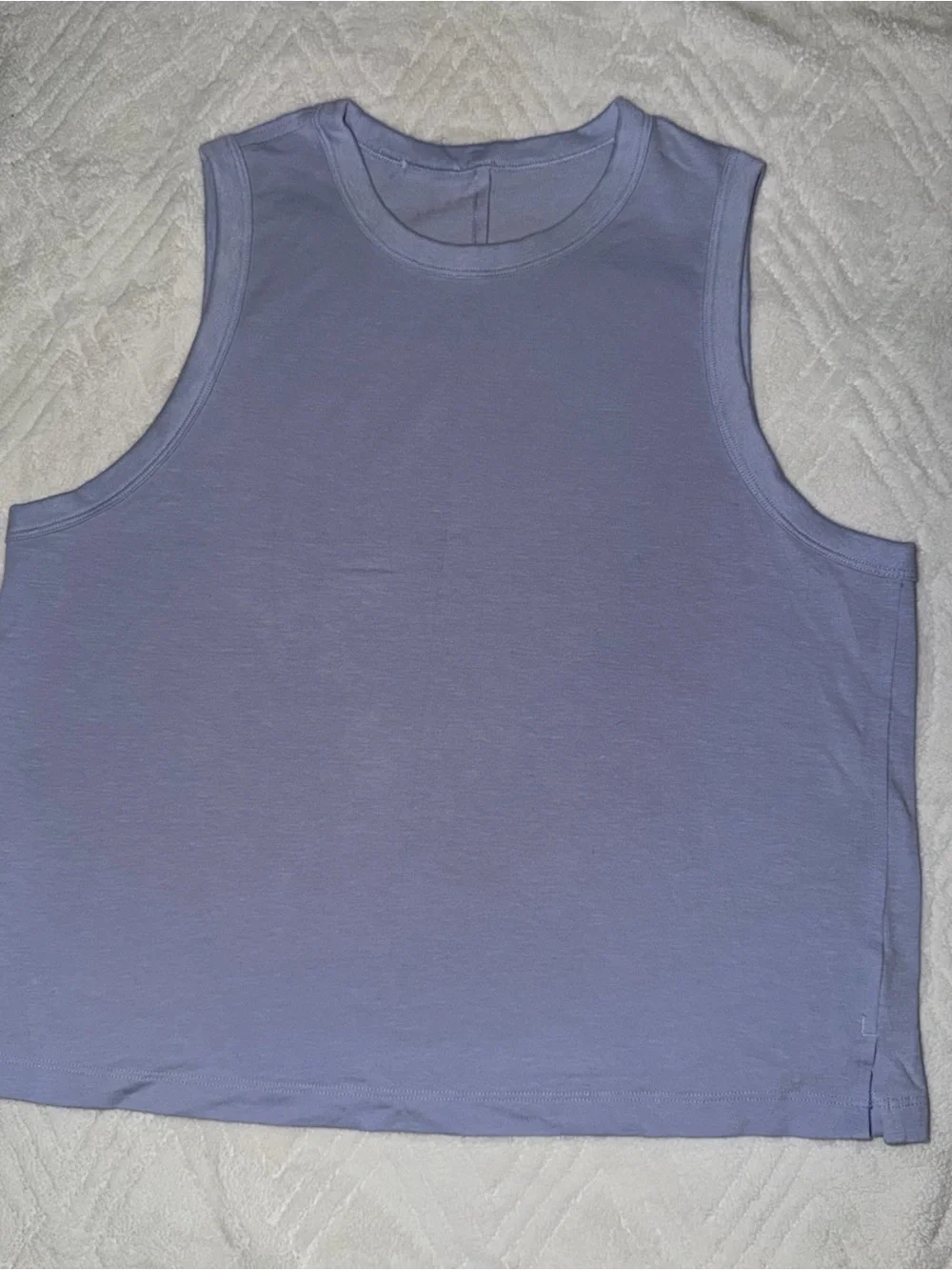 lululemon athletica Lavender Crop Tank Top